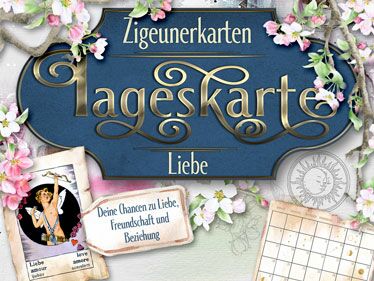 Zigeunerkarten kostenlose Tageskarte Gefühl und Liebe - Kartenlegen